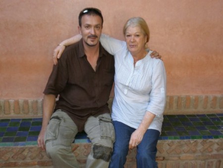 Maman et moi à Marakech